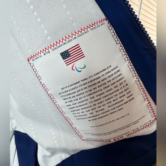 Nike Dri-Fit ADV USA Paralympic Olympics Team Jacket DZ3573 Women’s Size Medium - Picture 6 of 8